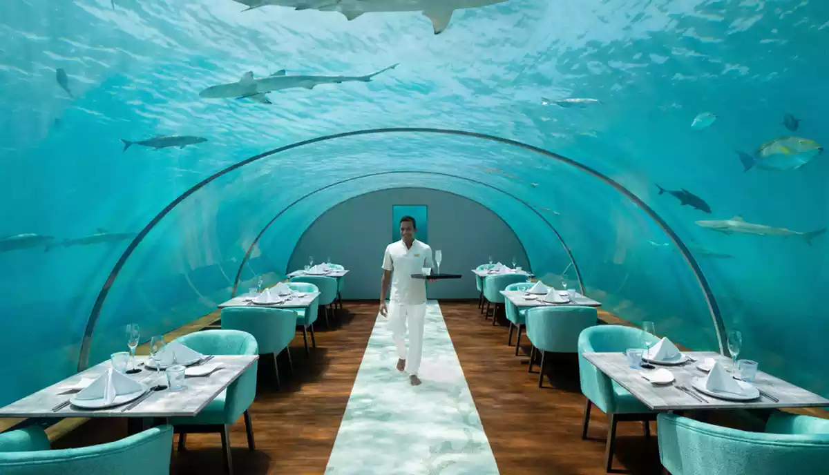 کنراد مالدیو، جزیره رانگالی (Conrad Maldives Rangali Island)، مالدیو