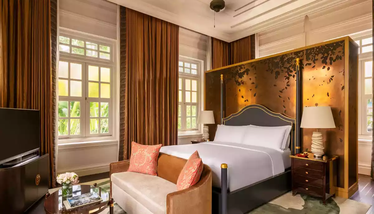 نمای داخلی هتلRaffles Singapore