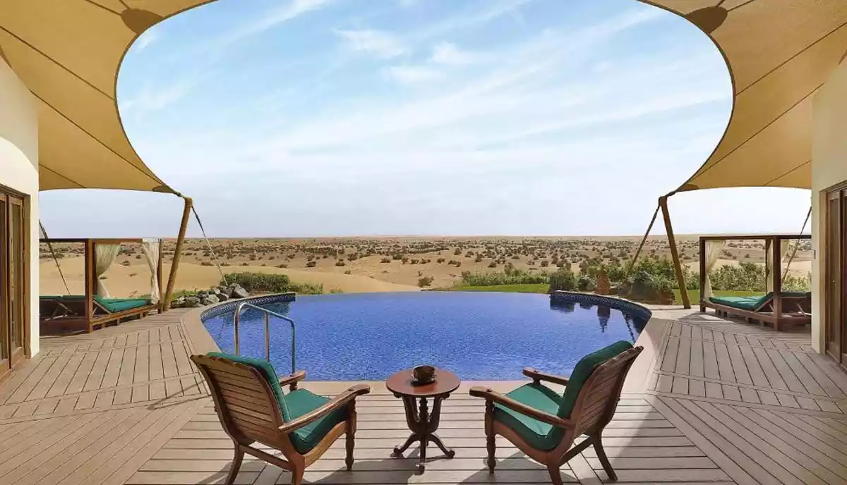 هتل با استخر خصوصی در دبی