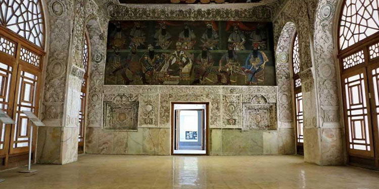 نمای داخلی کاخ سلیمانیه 
